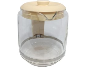 Resim Tefal My Tea Çay Makinesi Için Krem Renkli Uyumlu Cam Demlik 