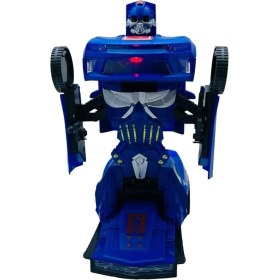 Resim Trust Store Avengers Sesli Işıklı Robota Dönüşen Araba Kaptan Amerika Robot Olan Transform Dans Eden Araç 