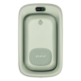 Resim Maxi-Cosi Indigo Plus Standlı Dijital Termometreli Bebek Küveti Green 