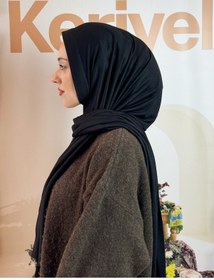 Resim Keriyel Geçmeli Hazır Pratik Penye Şal 