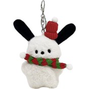 Resim Çanta Dekorasyon Kolye Charm Süs Kırmızı Yeşil Eşarp (Yurt Dışından) 