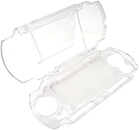 Resim BLUE ELF Sony PSP 3000 Serisi, PSP Slim 2000 Serisi ile Uyumlu Premium Yükseltilmiş Şeffaf Geçmeli Kristal Sert Kılıf Kapak, Çekici ve Kullanılabilir 