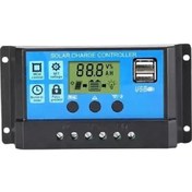Resim Solar Güneş Paneli Akü Şarj Kontrol Cihazı 20 Amper 12v 24v 