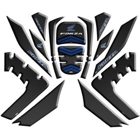 Resim Honda Forza 2018-2020 Tank Pad Set N11.21227 