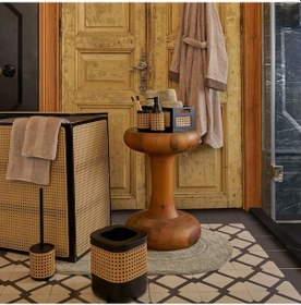 Resim Linens Luther 7,3x10,8 Cm Diş Fırcalık Siyah 