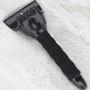 Resim Cdwishbest Siyah Stil Araba Buz Kazıyıcı Ön Cam Buz Kırıcı Hızlı Temiz Cam Fırçası Kar Temizleme Aracı Otomatik Pencere Kış Kar Fırçası Kürek (Yurt Dışından) 