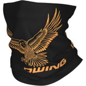 Resim Goldwing Motosiklet Atkısı Boyunluk Yüz Maskesi - Siyah & Altın Kanatlı Motosiklet Tasarımı, Nefes Alabilen Polyester Motosiklet Maskesi, Aerodinamik Uyumlu Motosiklet Sürüşü İçin, Rüzgar Geçirmez & Toz Koruma, Erkekler & Kadınlar İçin Şık Sürüş Aksesuarı, Goldwing Logolu Havalı & Cesur Tarz, Motosiklet Tutkunları İçin Çok Yönlü Boyunluk & Yüz Kapağı, Motosiklet Baş Atkısı, Erkekler İçin Motosiklet Yüz Maskesi 