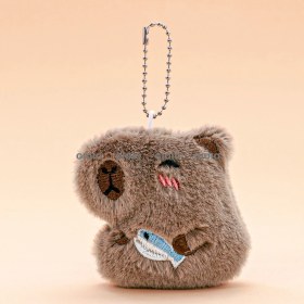 Resim Silver1 Diy Hediye Sevimli Biblolar Yaratıcı Kadın Hediye Öğrenciler Kolye Peluş Anahtarlık Kitap Çantası Kolye (Yurt Dışından) 