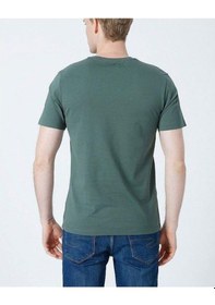 Resim Columbia Csc M Basic Sm Logo Brushed Ss Tee Erkek Kısa Kollu Tişört Cs0282-353 Yeşil 