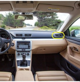 Resim Vw Passat Cc 13-17 Ön Konsol Sağ Havalandırma Izgarası 3ab819702a 