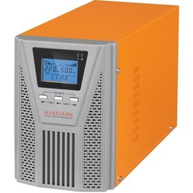 Resim Makelsan Powerpack SE 1 KVA 2 x 9 Ah Online UPS Güç Kaynağı 