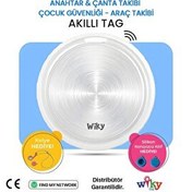 Resim Wiky Tag Çocuk Smart Airtag - Akıllı Konum Takip Cihazı Mavi 