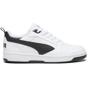 Resim Puma Rebound V6 Low Erkek Beyaz Sneaker Ayakkabı 39232802 Beyaz 