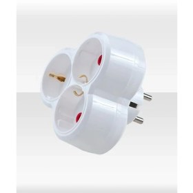 Resim Ayka 3Lü Topraklı Fiş-Priz Safir Golyat 