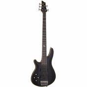 Resim Schecter Blackjack ATX C5 Solak Bas Gitar (Aged Black Satin) 