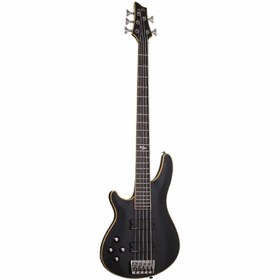Resim Schecter Blackjack ATX C5 Solak Bas Gitar (Aged Black Satin) 