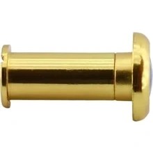 Resim NY Home Premium Kapı Dürbünü, 14MM Çap, 50-75MM Ayarlanabilir Uzunluk, Pirinç Malzeme, Güvenlik Gözetleme Deliği, 180 Derece Görüş Açısı 