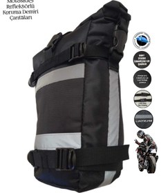 Resim SEVBAGS MOTOSİKLET KORUMA DEMİRİ ÇANTALARI REFLEKTÖRLÜ 