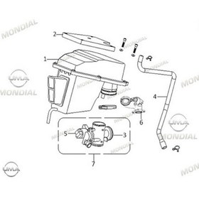 Resim Mondial Buccaneer 250i Kelebek Valf Gövdesi 