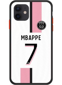 Resim tasarlabana Iphone 12 Mını Parıs Saınt Germaın Beyaz Mbappe 2021 Forma 2021 