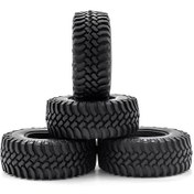 Resim Shineyee 1/10 Rc Araçlar İçin 4 Adet Lastik Seti - Trx4 Scx10 90046 90047 Cc01 Uyumlu 