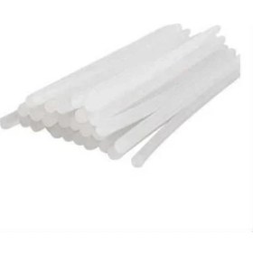 Resim Nettenevime Sıcak Silikon Çubuğu 1 kg 11 mm-30 cm Mum Silikon Kalın Uç Şeffaf 