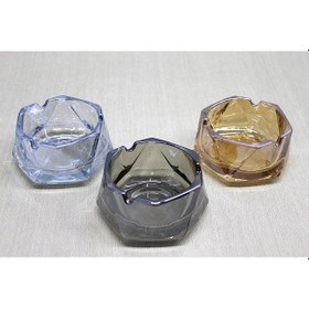 Resim Konyax Lüks Modern Cam Küllük 