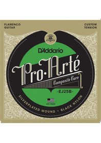 Resim D'addario Ej25B Klasik Gitar Tel Seti. Pro Arte. Flamenco. Sıl 