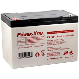 Resim Power-Xtra PX100-12AN 12V 100 AH Bakımsız Kuru Akü 