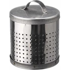 Resim Çelik Büyük Demlik Içi Çay Süzgeç Yükseklik= 7cm Çap= 6cm (4887) 