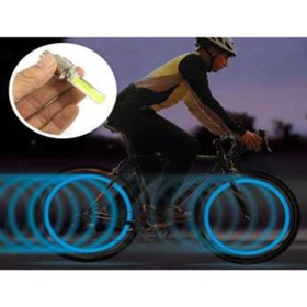 Resim Genel Markalar Motosiklet Bisiklet Hareket Sensörlü Işıklı Lastik Sibop Kapağı 