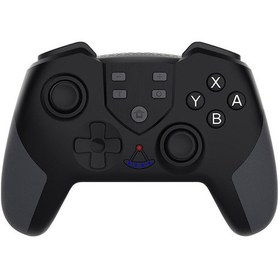 Resim T23 Pro Kablosuz Bluetooth Oyun Kolu: Çift Motor Titreşim, Jiroskop, Switch/switch Lite Uyumlu - Siyah Gri 