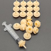 Resim 6/12 Paket Yumuşak Silikon Evcil Hayvan Besleme Emzikleri - Kediler ve Yavru Köpekler İçin Yavaş Besleme Sakinleştirici Öğeler - Sağlıklı Beslenme Alışkanlıklarının Geliştirilmesine ve Tükürük Riskinin Azaltılmasına Yardımcı Olur - Genç Hayvanlar İçin Harika 