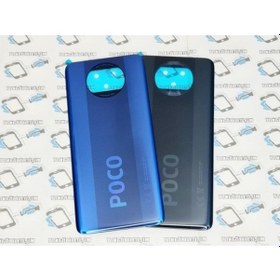 Resim Xiaomi Uyumlu Poco X3 / Poco X3 Nfc Arka Kapak Batarya Pil Kapağı (Cam) (525167181) 