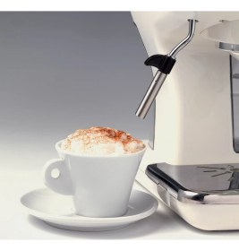 Resim Ariete Vintage Krem Cappuccino/Espresso Makinesi 850 W Americano İçecek Türü ile Şık Tasarım 
