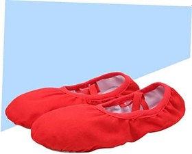 Resim GALPADA 1 Çift Bale Terliği Bale Dans Ayakkabıları Bale Ayakkabıları Taban Bale Ayakkabısı Yoga Ayakkabıları 