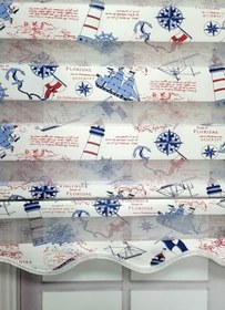 Resim BBB Gemi Desenli Zebra Stor Perde MZ143 170x260 