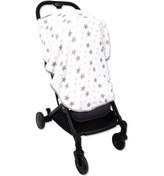 Resim Sevi Bebe 488 Çok Fonksiyonlu Organik Müslin Örtü 95 X 85 Cm Gri 