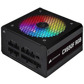 Resim CORSAIR CX650F RGB 650W 80+ Bronze Modüler Güç Kaynağı Siyah CP-9020217-EU 