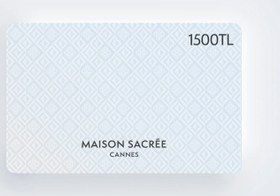 Resim Maison Sacrée Hediye Kartı - ₺1.500,00 
