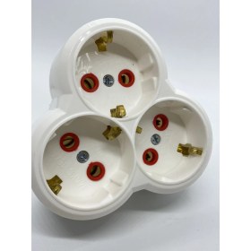 Resim Ayka Üçlü Topraklı Golyat Priz - Çoğaltıcı Çoklayıcı Fiş 