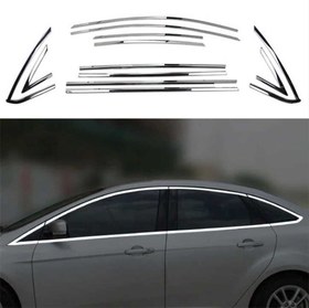 Resim Ford Focus 2012-2018 Sedan Cam Çıta Nikelajı 