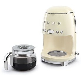 Resim Smeg DCF02CREU Krem Filtre Kahve Makinesi 
