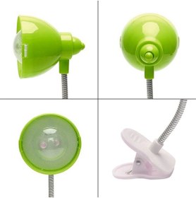 Resim qussine Kitap Okuma Lambası Akrobat Mandallı Pilli Led Lamba 