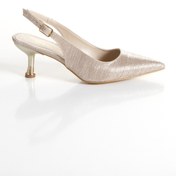 Resim Blacktavern ABİYE LAZER IŞILTI SİVRİ BURUN ARKA AÇIK AYAKKABI ÇANTA KOMBİN 