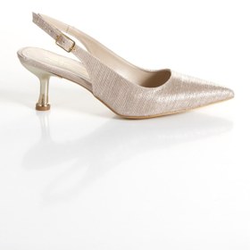 Resim Blacktavern ABİYE LAZER IŞILTI SİVRİ BURUN ARKA AÇIK AYAKKABI ÇANTA KOMBİN 