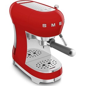 Resim Smeg ECF02RDEU Kırmızı Espresso Kahve Makinesi 