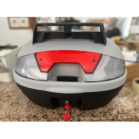 Resim Arwiç 46 Litre Nardo Gri Motosiklet Arka Çantası Yeni Üretim 