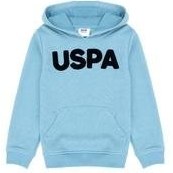 Resim Çocuk Mavi Basic Kapüşonlu Sweatshirt 