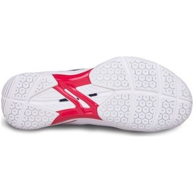 Resim Lig Efes Futsal Beyaz Kauçuk Taban Voleybol-Hentbol Salon Ayakkabı-Beyaz Kırmızı Beyaz - Kırmızı 